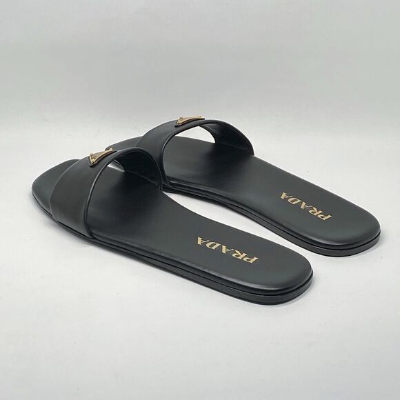 Prada Triangle Logo Slide Sandal size 39 - Picture 8 of 12